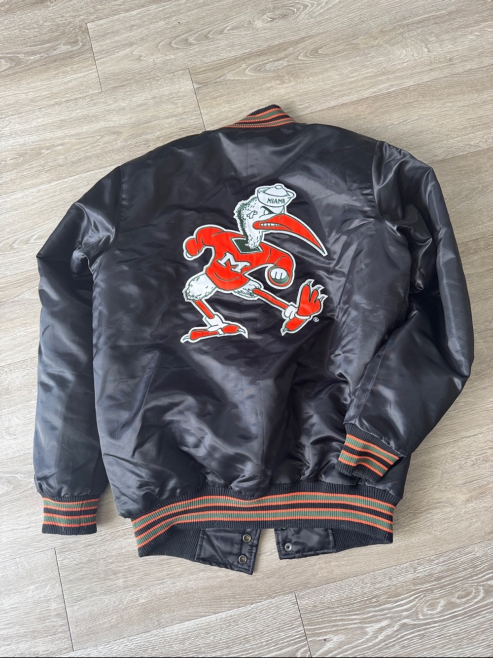 Miami Hurricanes Starter Jacket - Picture 7 of 8